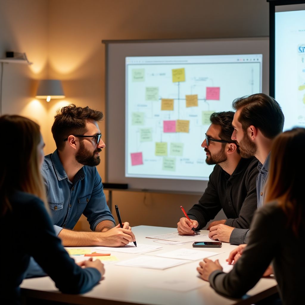 Sesión de colaboración estratégica
